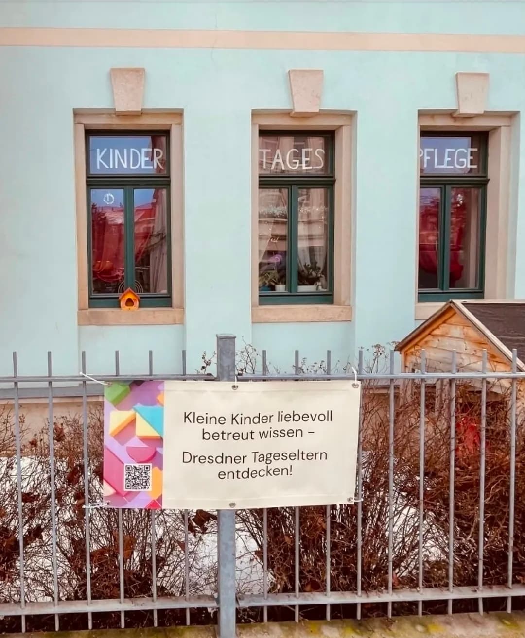 Werbebanner des Dresdner Tages Eltern e.V.